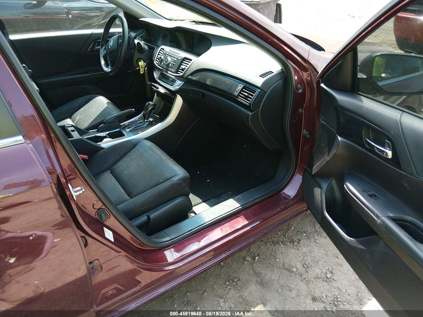 2013 HONDA ACCORD auction photo 5