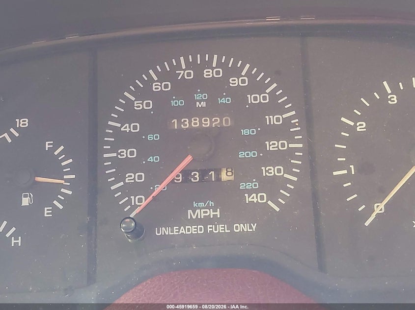 CHRYSLER LEBARON 1994 VIN 1C3EU4532RF161890