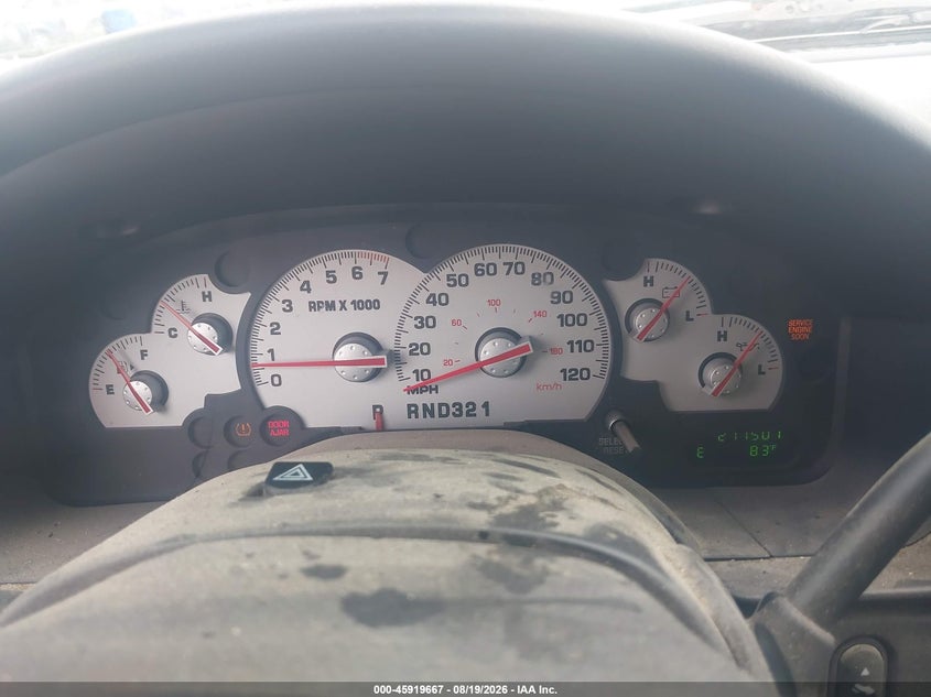 MERCURY MOUNTAINEER 2004 VIN 4M2ZU86WX4UJ20497