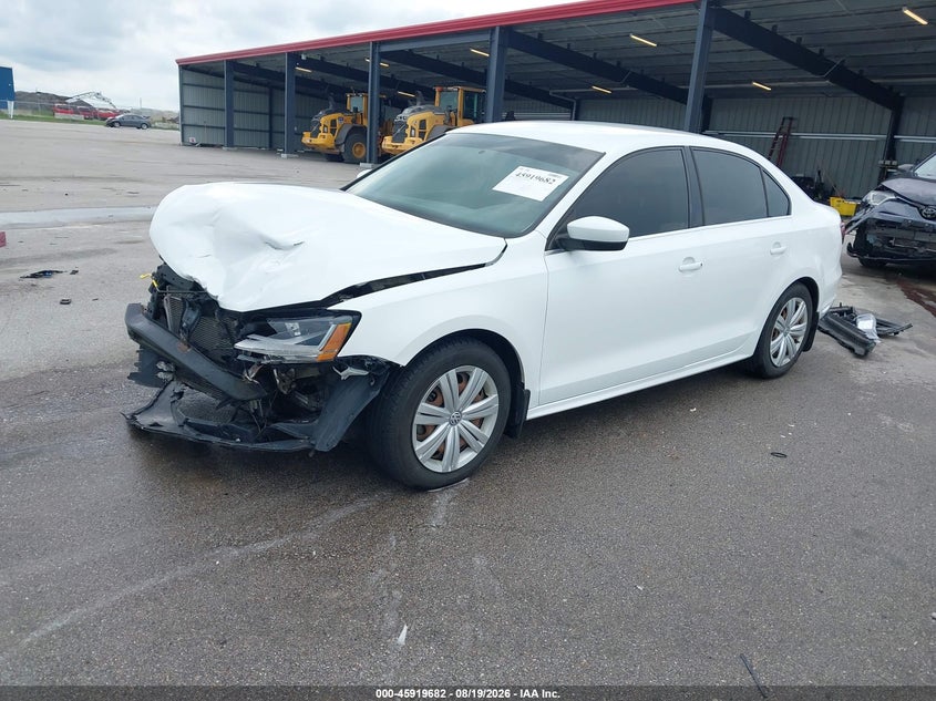 2017 Volkswagen Jetta, Front End, IAAI, VIN 3VW2B7AJ0HM218576 — photo 2