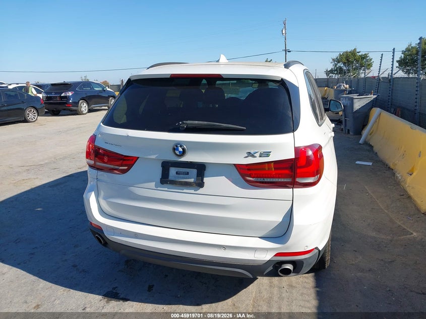 BMW X5 2016 VIN 5UXKR0C58G0P34688