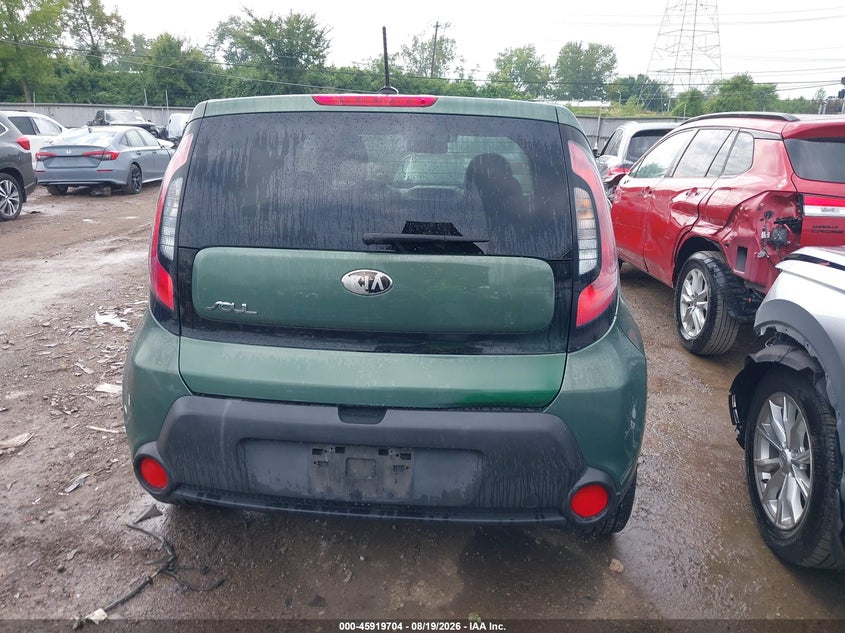 2014 KIA SOUL HATCHBACK 2.0L I-4 DI, DOHC, VVT, 164HP