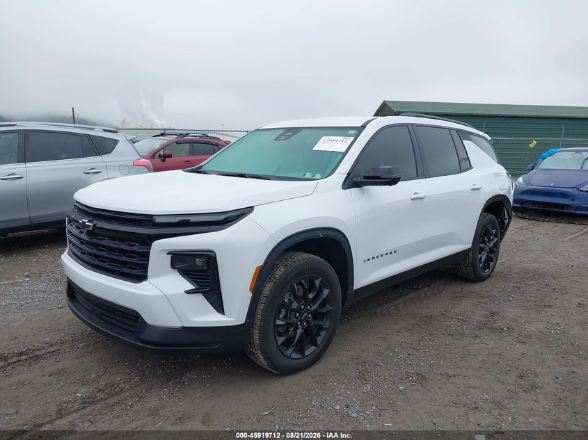 2026 Chevrolet Traverse Awd Lt, Удар сзади, IAAI, VIN 1GNEVGKS0TJ275095 — фото 2
