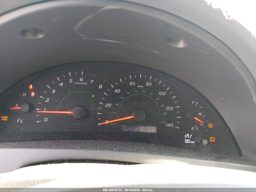 2007 TOYOTA CAMRY auction photo 7