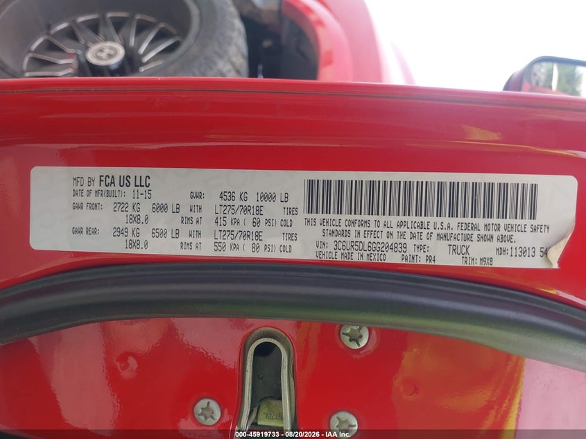 RAM 2500 - zdjęcie 9