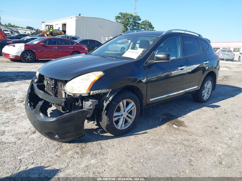 2012 Nissan Rogue, Front End, IAAI, VIN JN8AS5MT8CW289358 — photo 2