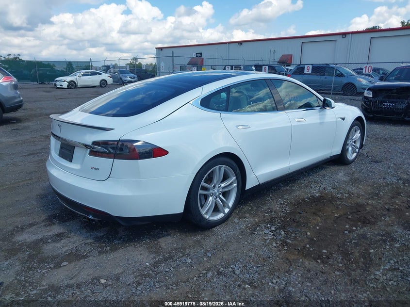 2013 TESLA MODEL S auction photo 4