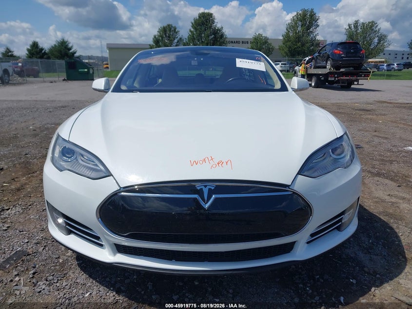 2013 TESLA MODEL S auction photo 6