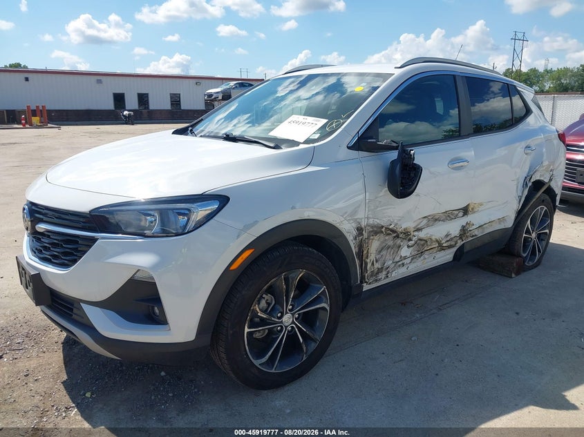 2020 Buick Encore GX, Left Side, IAAI, VIN KL4MMDSL2LB095149 — photo 2