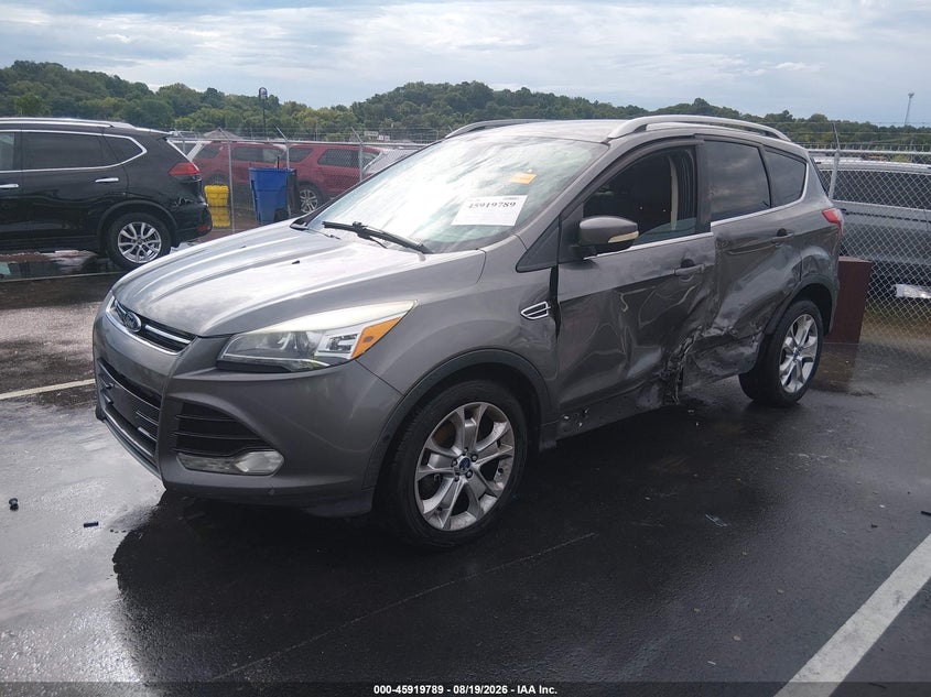 2014 Ford Escape, Left Side, IAAI, VIN 1FMCU0J93EUD07964 — photo 2