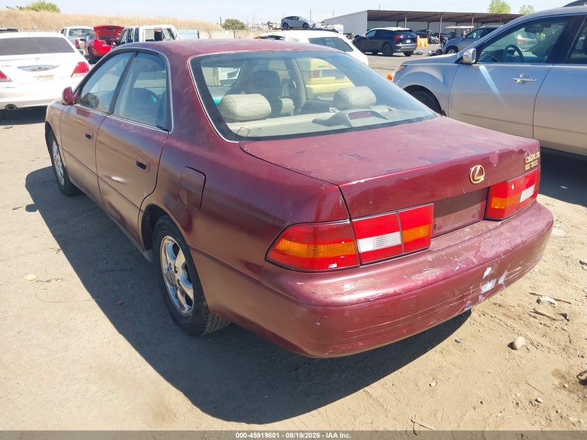 1997 LEXUS ES SEDAN 3.0L V-6 DOHC, 200HP