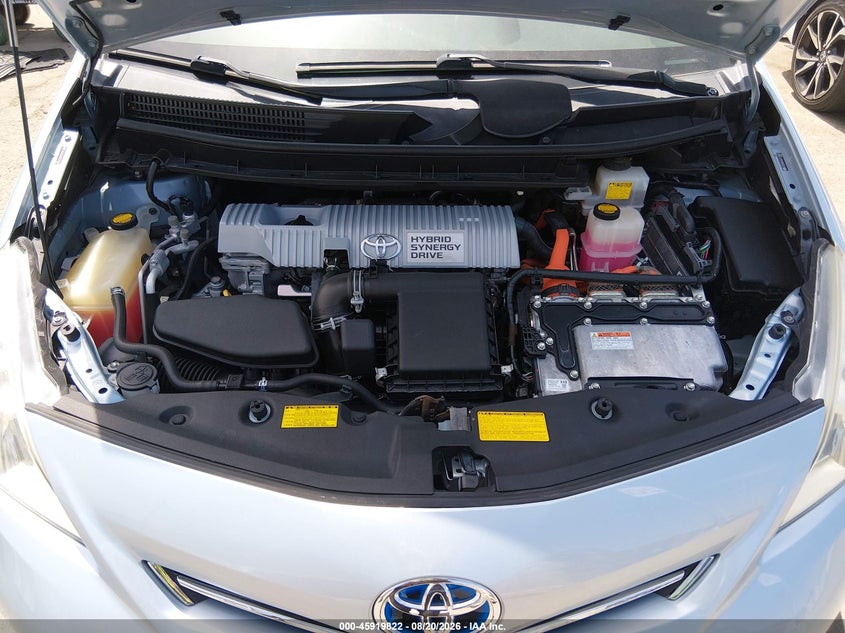 2012 TOYOTA PRIUS V (+) WAGON 1.8L I-4 DOHC, VVT, 98HP