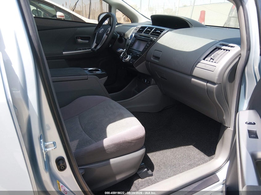 2012 TOYOTA PRIUS V (+) WAGON 1.8L I-4 DOHC, VVT, 98HP