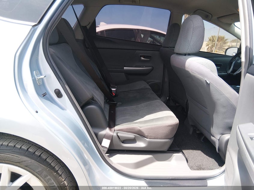 2012 TOYOTA PRIUS V (+) WAGON 1.8L I-4 DOHC, VVT, 98HP