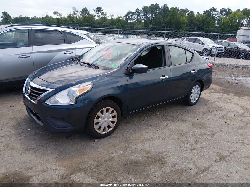 2016 Nissan Versa, Обычный износ, IAAI, VIN 3N1CN7AP4GL839345 — фото 2