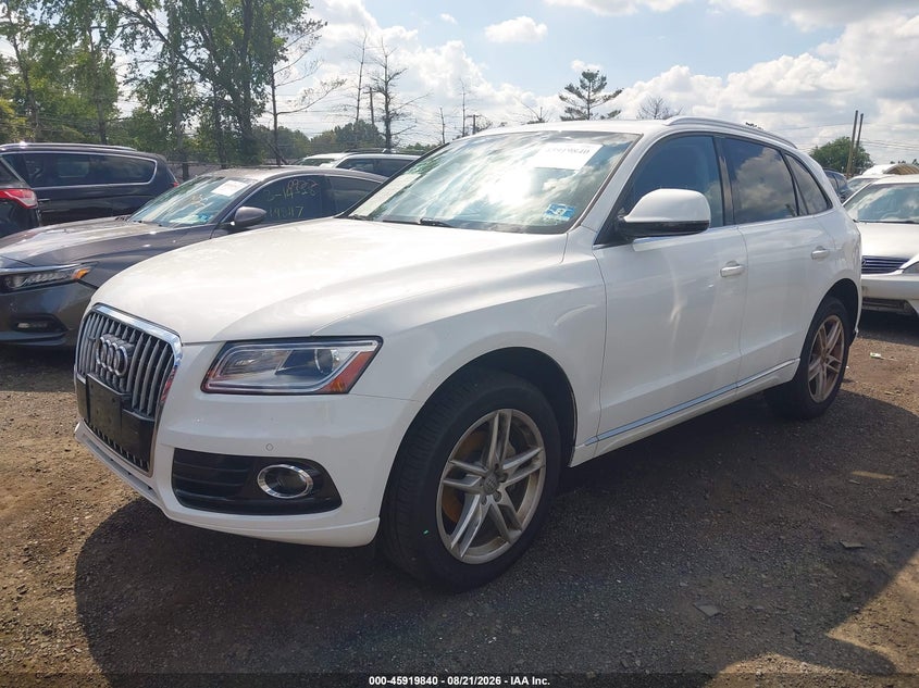 2017 Audi Q5, Удар спереди, IAAI, VIN WA1C2AFPXHA078965 — фото 2