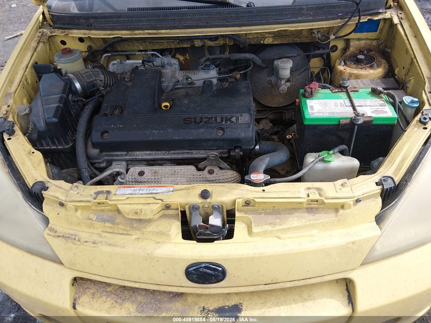 SUZUKI AERIO SX 2003 VIN JS2RC41H635202252