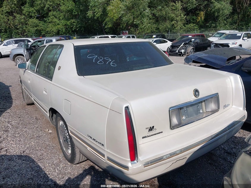 CADILLAC DEVILLE 1999 VIN 1G6KE54Y1XU791961
