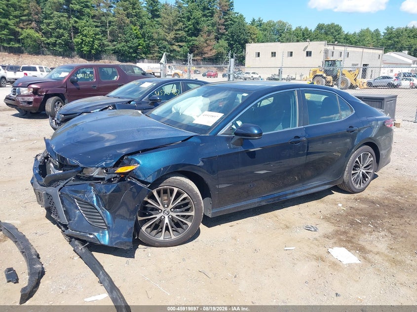 2019 Toyota Camry Se, Удар спереди, IAAI, VIN 4T1B11HK3KU855073 — фото 2