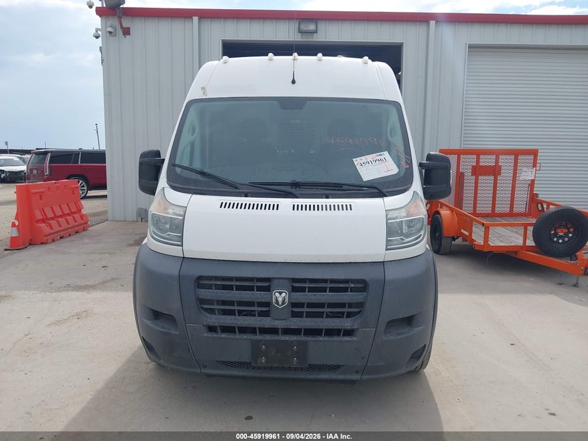 RAM PROMASTER 2500 2018 VIN 3C6TRVDG8JE127456