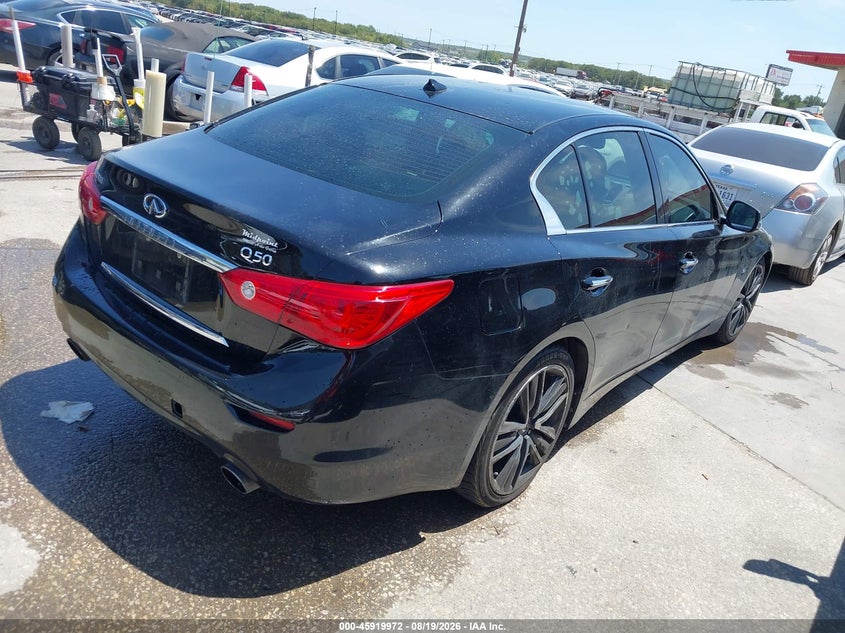 2015 INFINITI Q50 auction photo 4