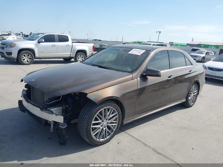 2014 Mercedes-Benz E-klasse, Front End, IAAI, VIN WDDHF8JB5EA999853 — photo 2