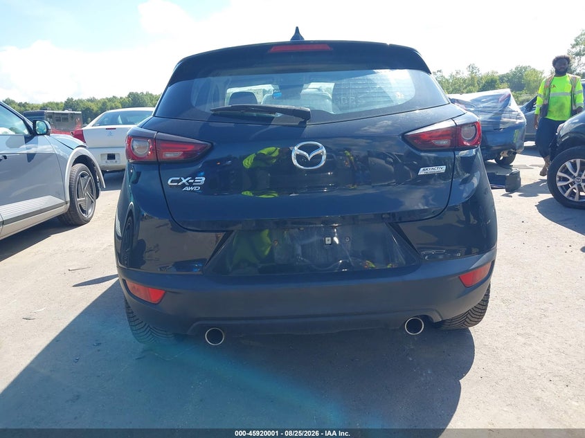 2019 MAZDA CX-3 SPORT UTILITY VEHICLE 2.0L I-4 DI, DOHC, VVT, 148HP