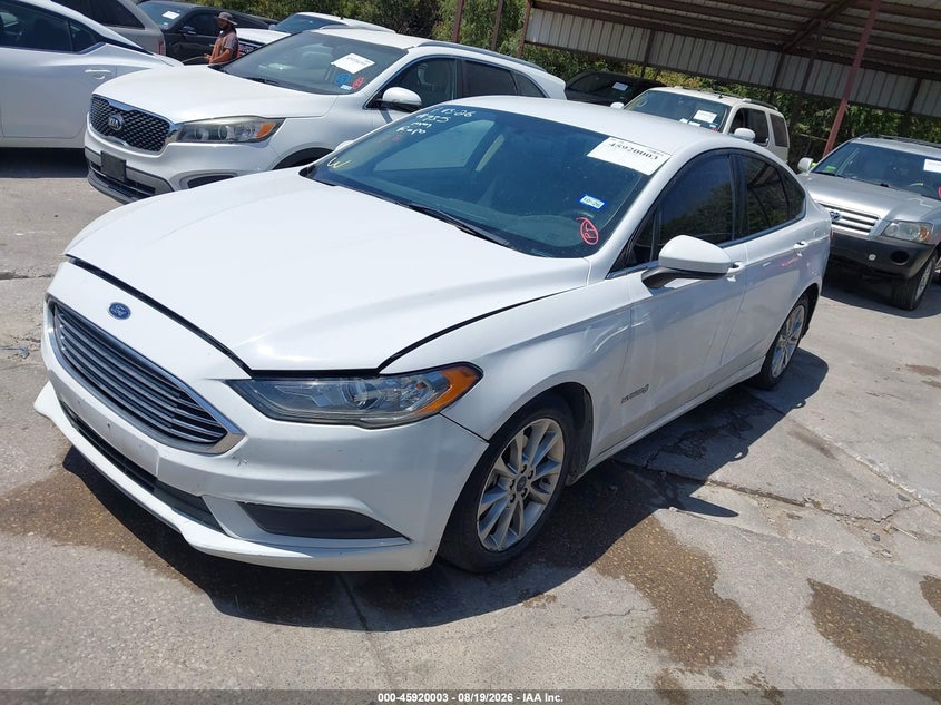 2017 FORD FUSION HYBRID auction photo 2
