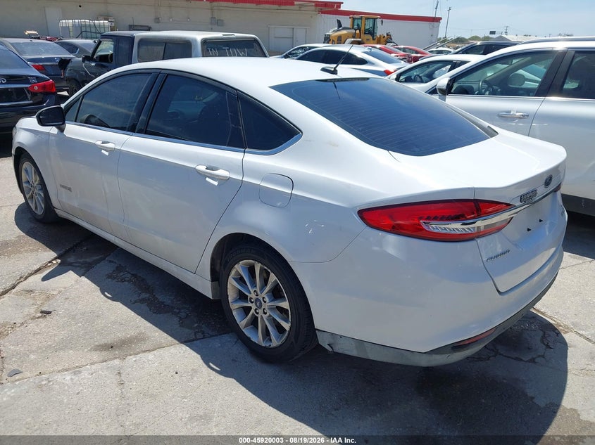 2017 FORD FUSION HYBRID auction photo 3