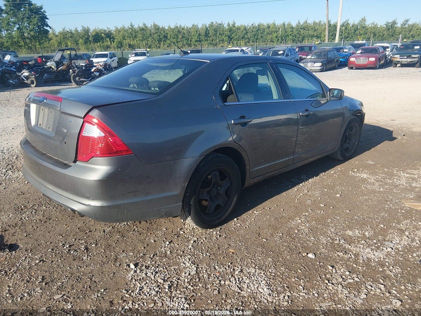 2010 FORD FUSION auction photo 4