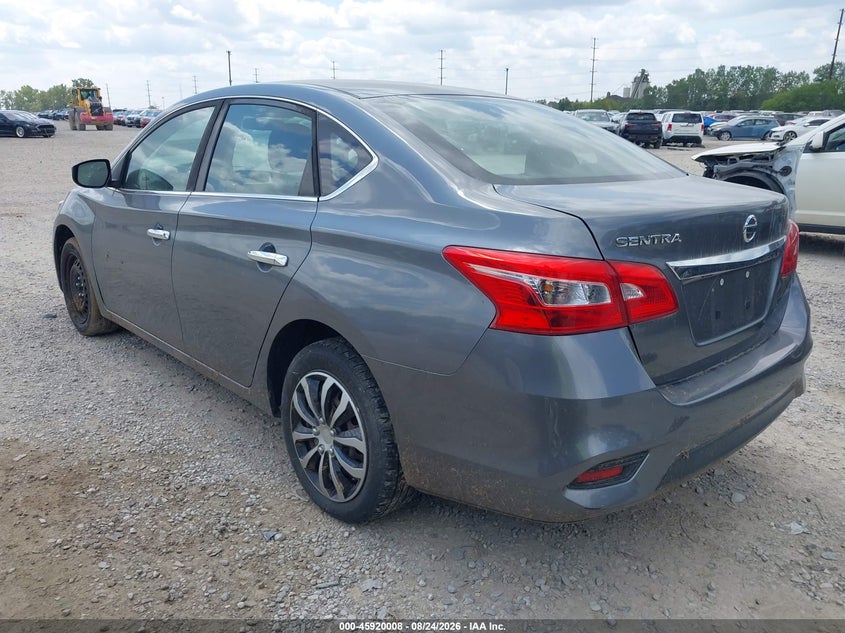 2018 NISSAN SENTRA auction photo 3