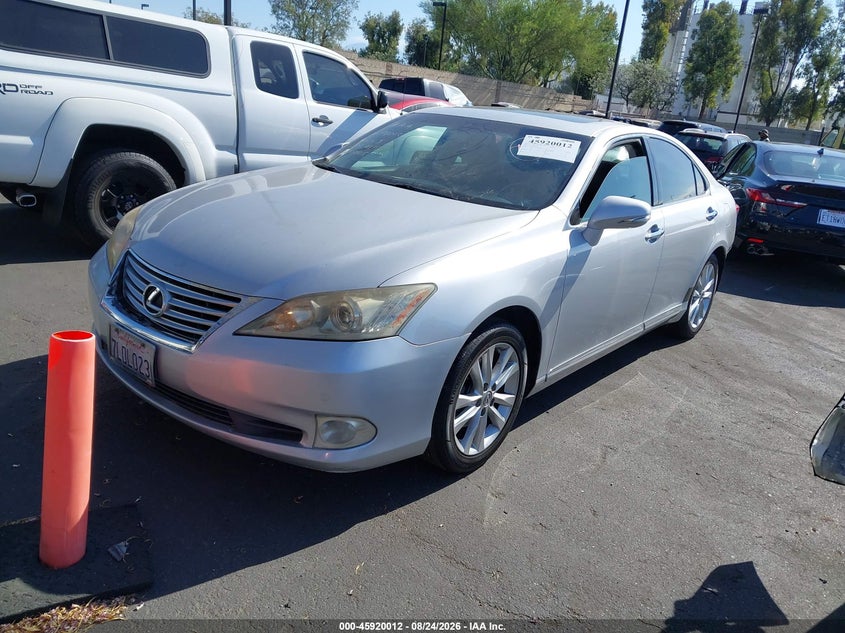 2011 Lexus ES, Right Rear, IAAI, VIN JTHBK1EG3B2419898 — photo 2