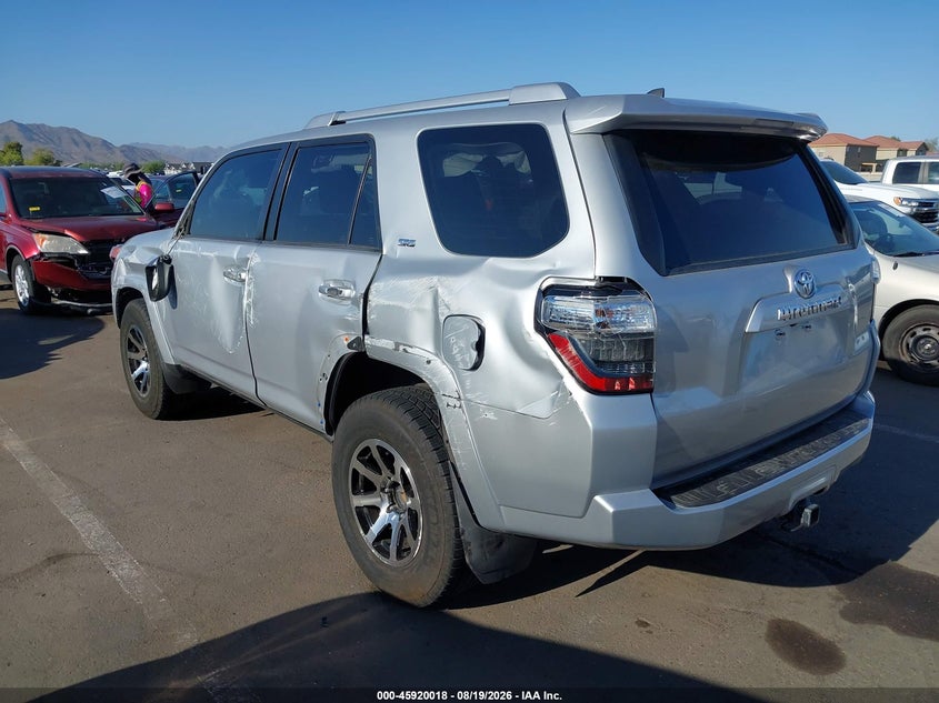 Vin: jtezu5jr5h5149200, lot: 46419106, toyota 4runner sr5 20173