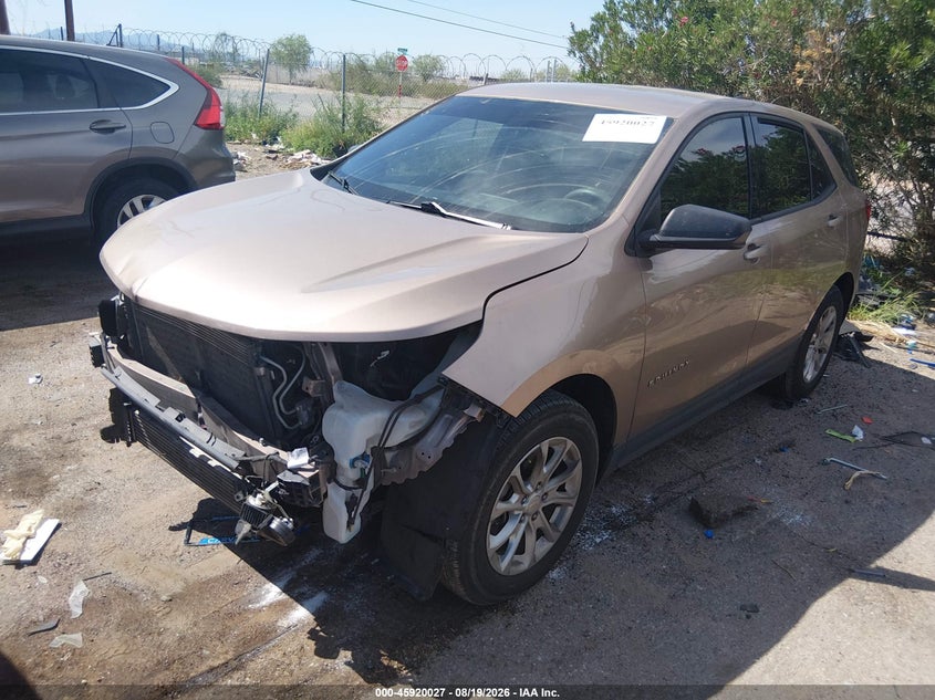 2019 Chevrolet Equinox, Front End, IAAI, VIN 2GNAXHEV2K6282694 — photo 2