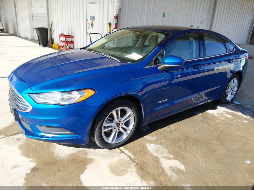 2018 Ford Fusion, Звичайний знос, IAAI, VIN 3FA6P0UU5JR243488 — фото 2