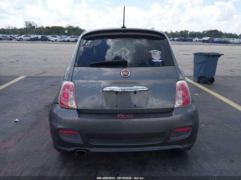 FIAT 500 2012 VIN 3C3CFFBRXCT200955