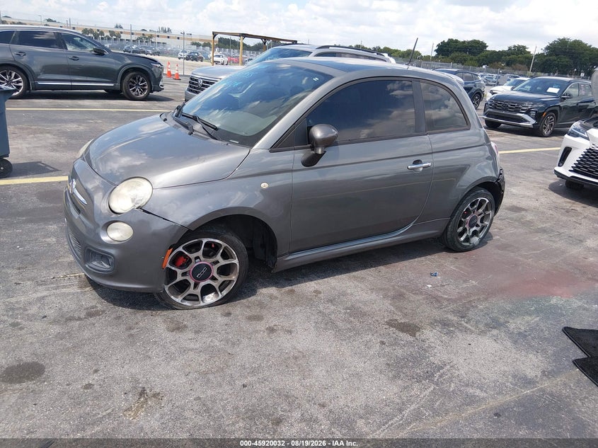 Vin: 3c3cffbrxct200955, lot: 46419120, fiat 500 sport 20122