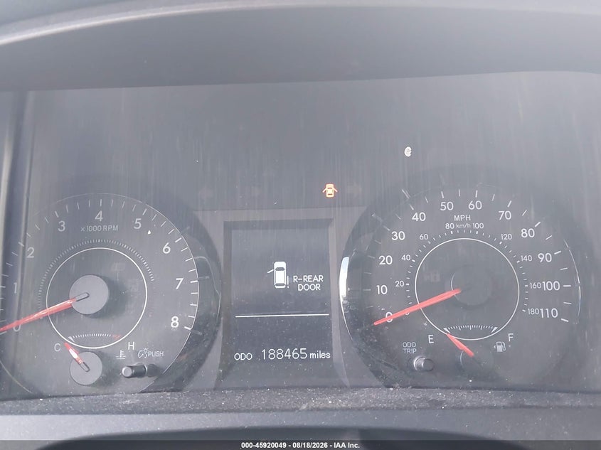 2017 TOYOTA SIENNA auction photo 7
