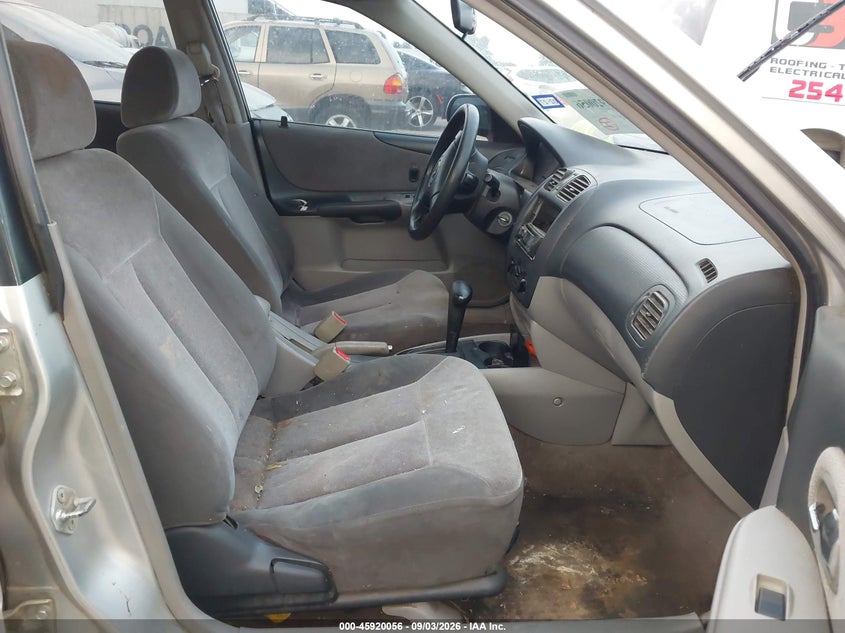 MAZDA PROTEGE 2002 VIN JM1BJ225621580104