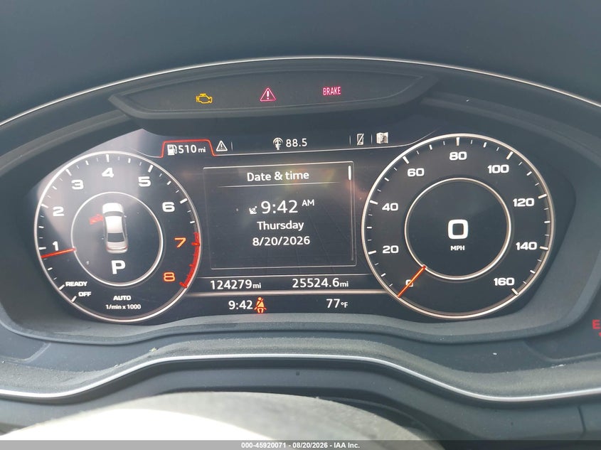 AUDI A4 2017 VIN WAUENAF46HN039503