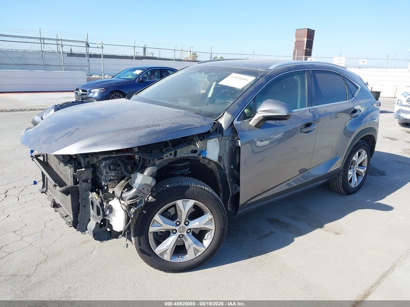 Vin: jtjbjrbz6h2051800, lot: 46419173, lexus nx 300h 20172