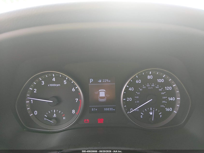 2020 HYUNDAI ELANTRA GT auction photo 7
