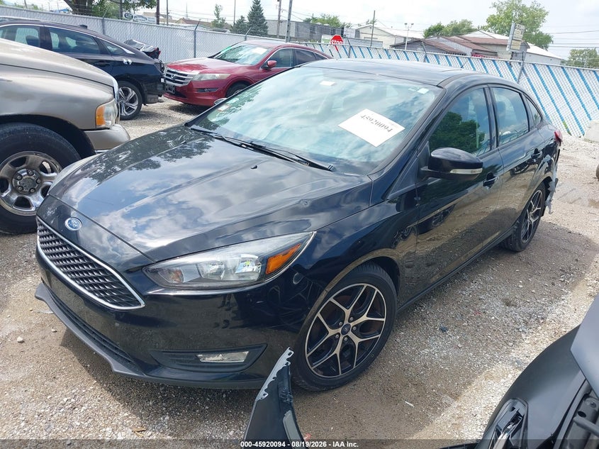 2017 Ford Focus, Обычный износ, IAAI, VIN 1FADP3H25HL317714 — фото 2