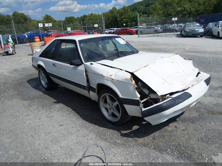 1991 Ford Mustang Lx, Front, IAAI, VIN 1FACP41M1MF176971