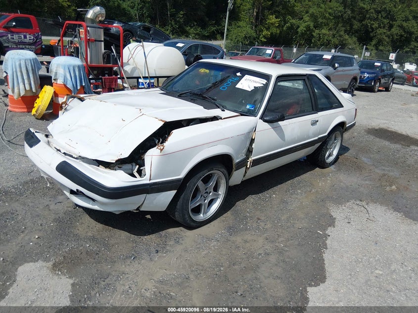 1991 FORD MUSTANG auction photo 2