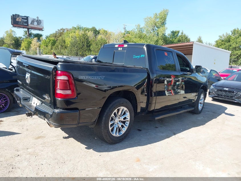 Vin: 1c6srfjt6pn525997, lot: 46419214, ram 1500 laramie  4x4 5'7 box 20234