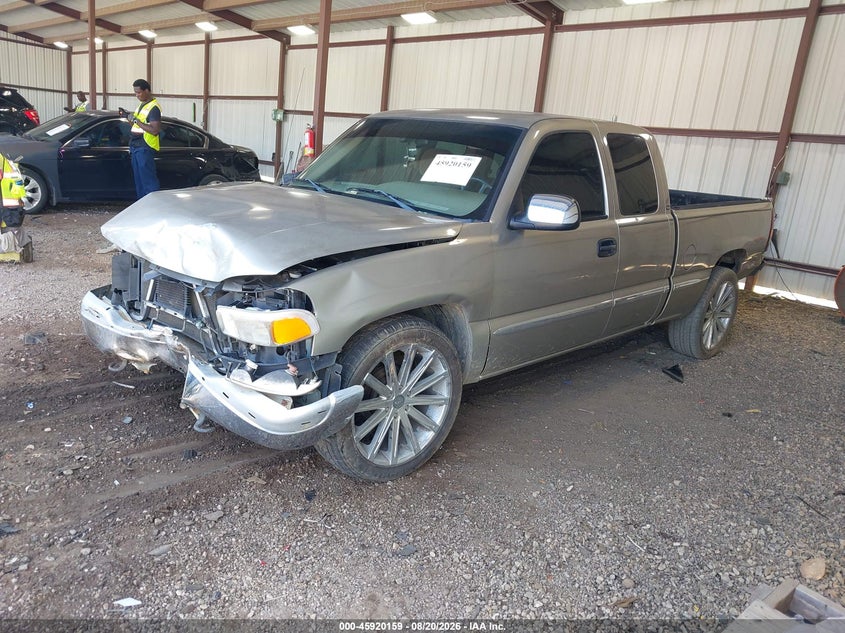 GMC SIERRA 1500 2002 VIN 2GTEC19T321349080