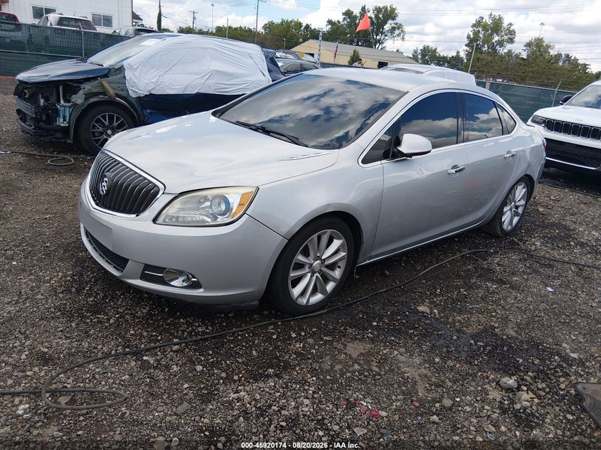 2013 Buick Verano, Удар сзади, IAAI, VIN 1G4PP5SK9D4125367 — фото 2