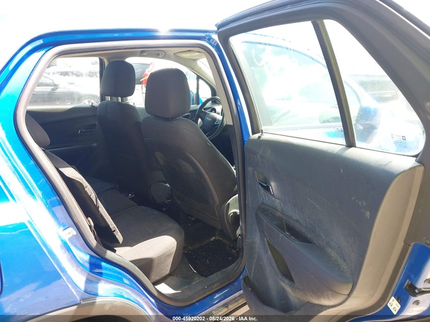 CHEVROLET TRAX 2015 VIN KL7CJKSB9FB090554
