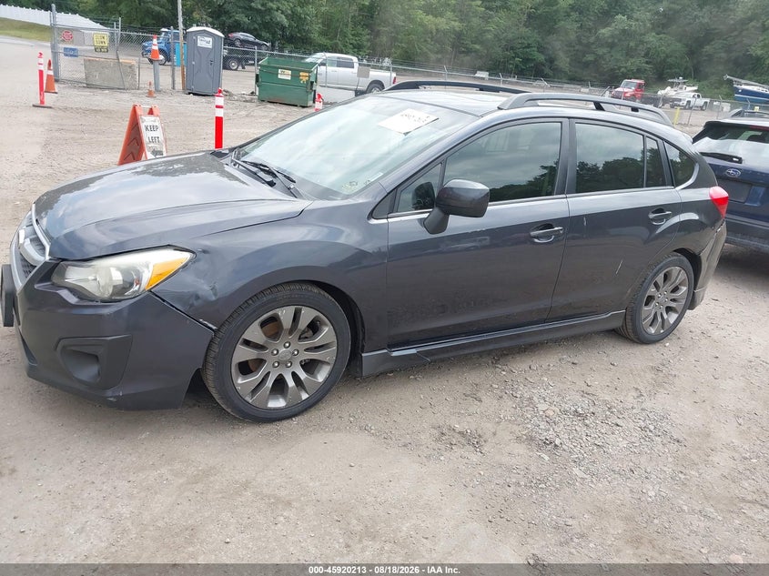 2013 Subaru Impreza, Normal Wear & Tear, IAAI, VIN JF1GPAS60D2887844 — photo 2